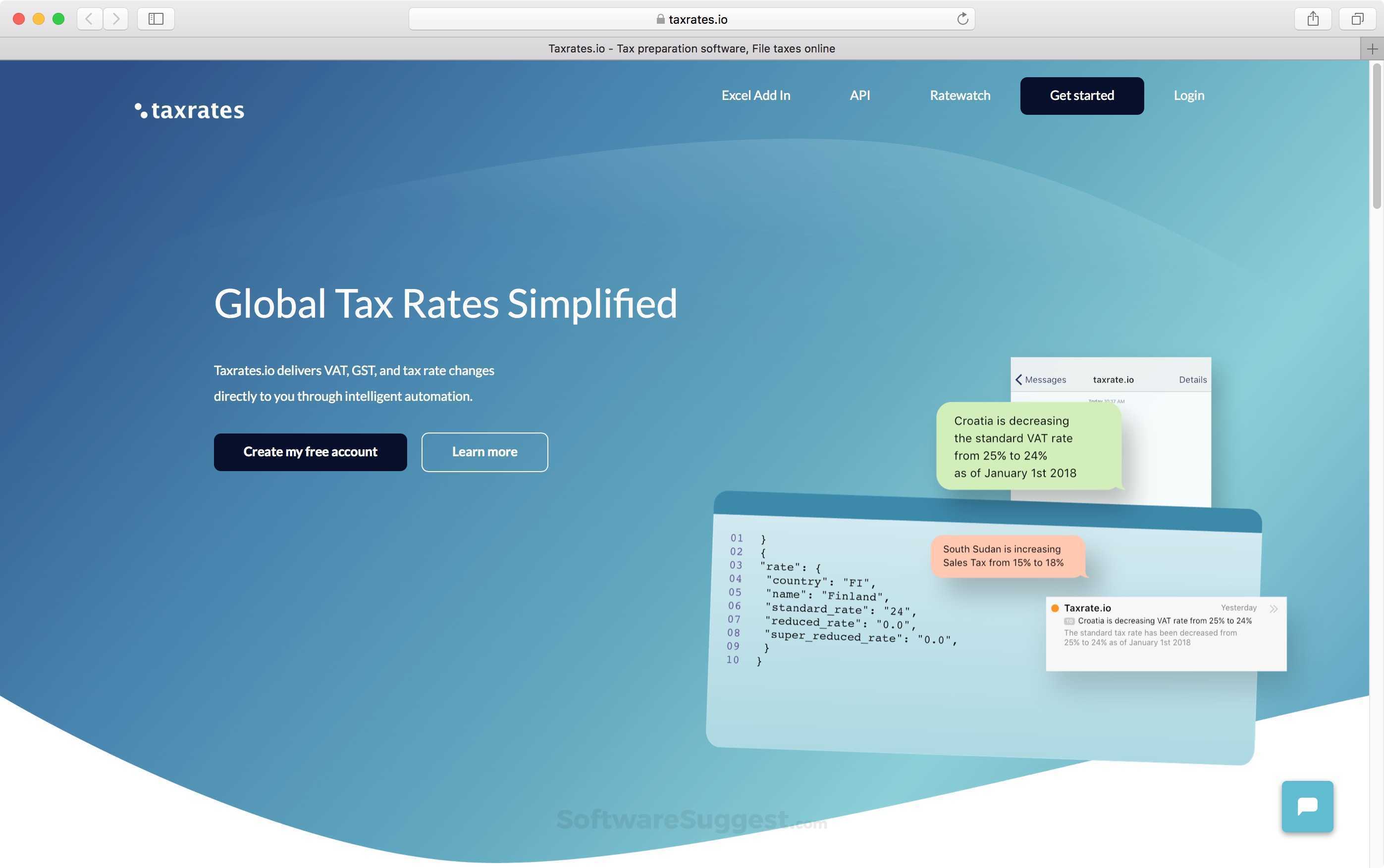 TaxRates.io Screenshot1